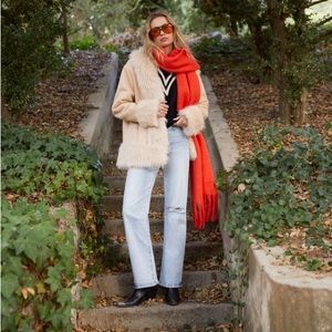 VICI Renalda Faux Fur Suede Coat (New w/tags)